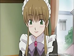 Javアニメのメイドが濡れたアソコを妄想する〜甘美な日本の妖女のエロチックな冒険