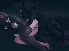 この変態3d無修正英語字幕ビデオでバットマンと巨乳巡査とあなたの欲望を解き放つ！