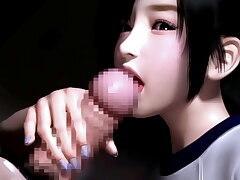 ジャヴキューティー～3Dエクスプロージョン～学生二人のスチーム更衣室アドベンチャー！