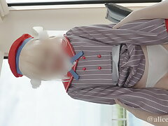 日本のコスプレ女王が中出しシーン炸裂でJavの世界へ！