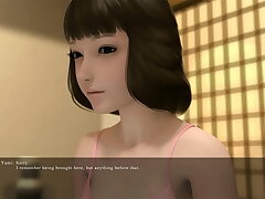 日本のティーン、キヨの甘美な巨乳が2つの巨大な玩具を相手に快楽を爆発させる。